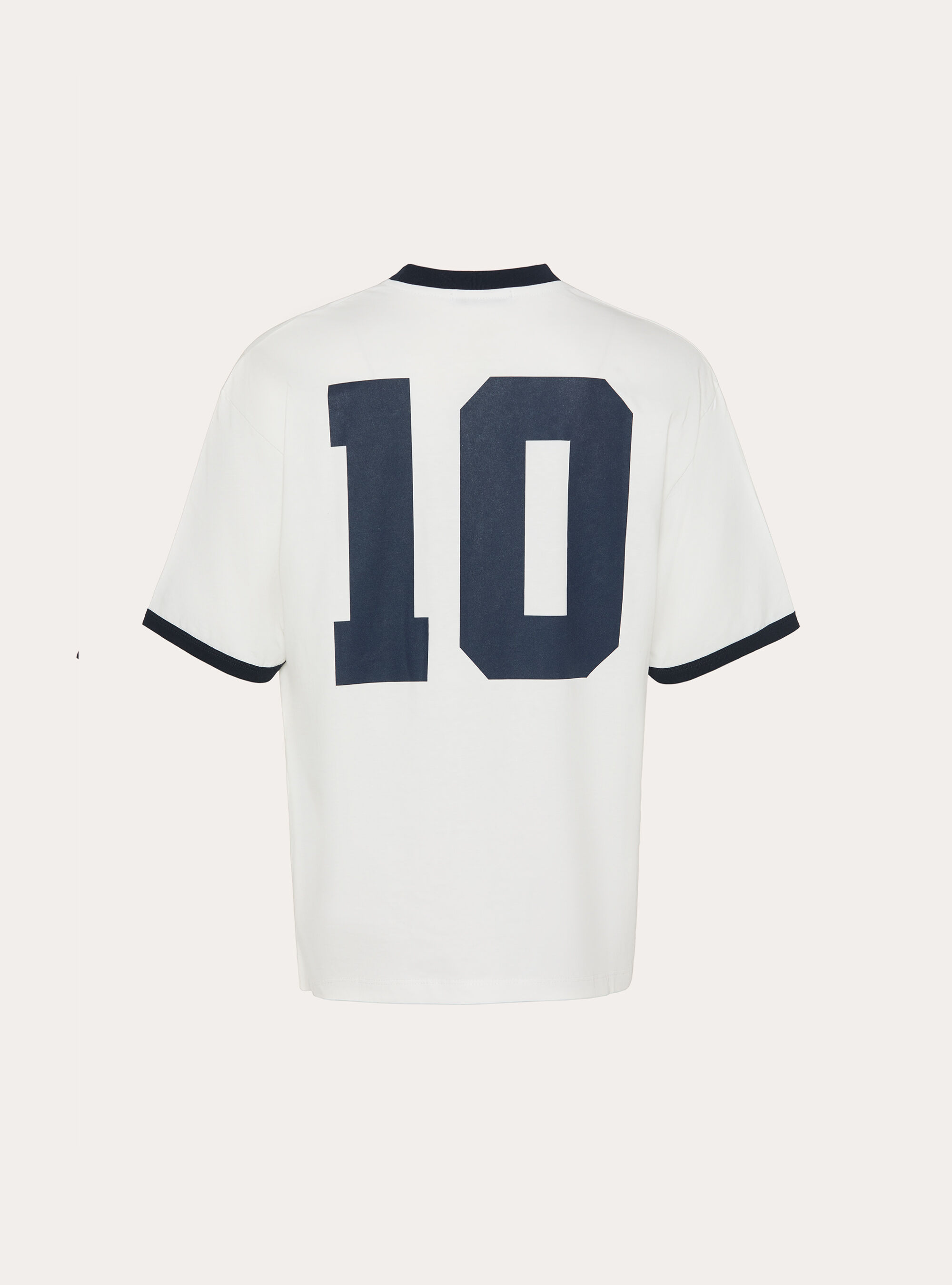 T-shirt boxy fit con stampa mondiali, WH1 OFF WHITE